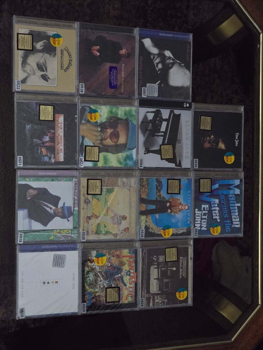 Elton John 15 CD Lot SEALED Goodbye Yellow Brick Road Madman Captain Fantastic